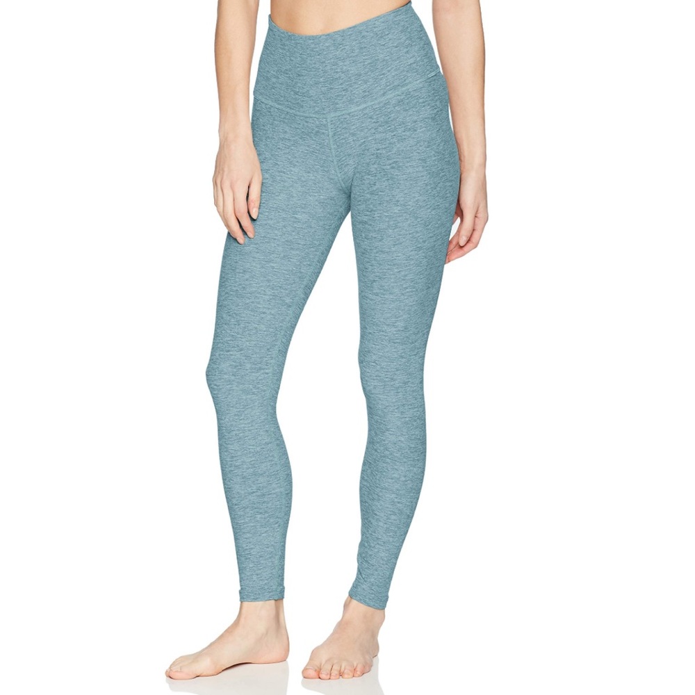 Beyond yoga space dye leggings - teal